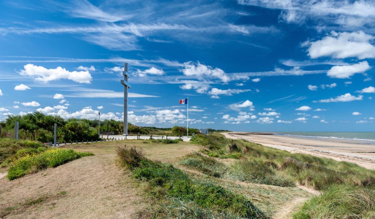 Appt lumineux - Avec balcon à 400m de la plage Courseulles-sur-Mer Extérieur photo